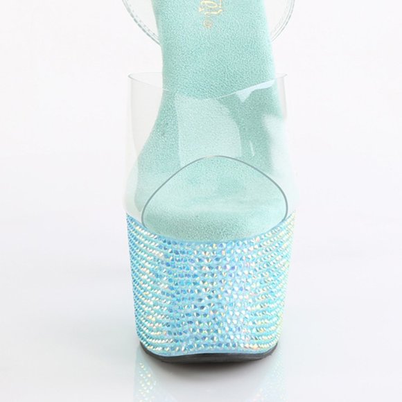 Rhinestone Platform High Heel Shoes - Picture 5 of 5